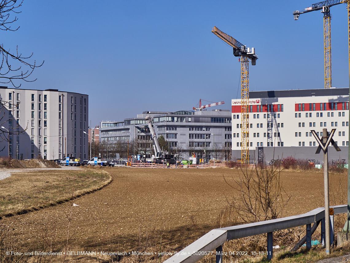 04.03.2022 - Baustelle R.EVO in Neuperlach-Süd